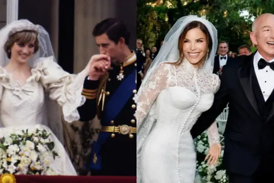 Księżna Diana i książę Karol, a obok Jeff Bezos z żoną. Czy któreś polskie gwiazdy wzięły ślub w tajemnicy przed wszystkimi za granicą?