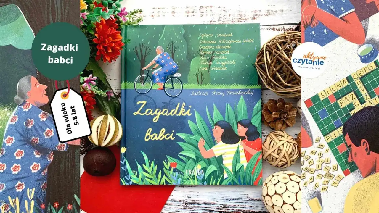 Dlaczego znany podróżnik zawsze zabiera w drogę zdjęcie swojej babci? Bo "Zagadki babci" to jego ulubiona książka, pełna tajemnic i wspomnień.