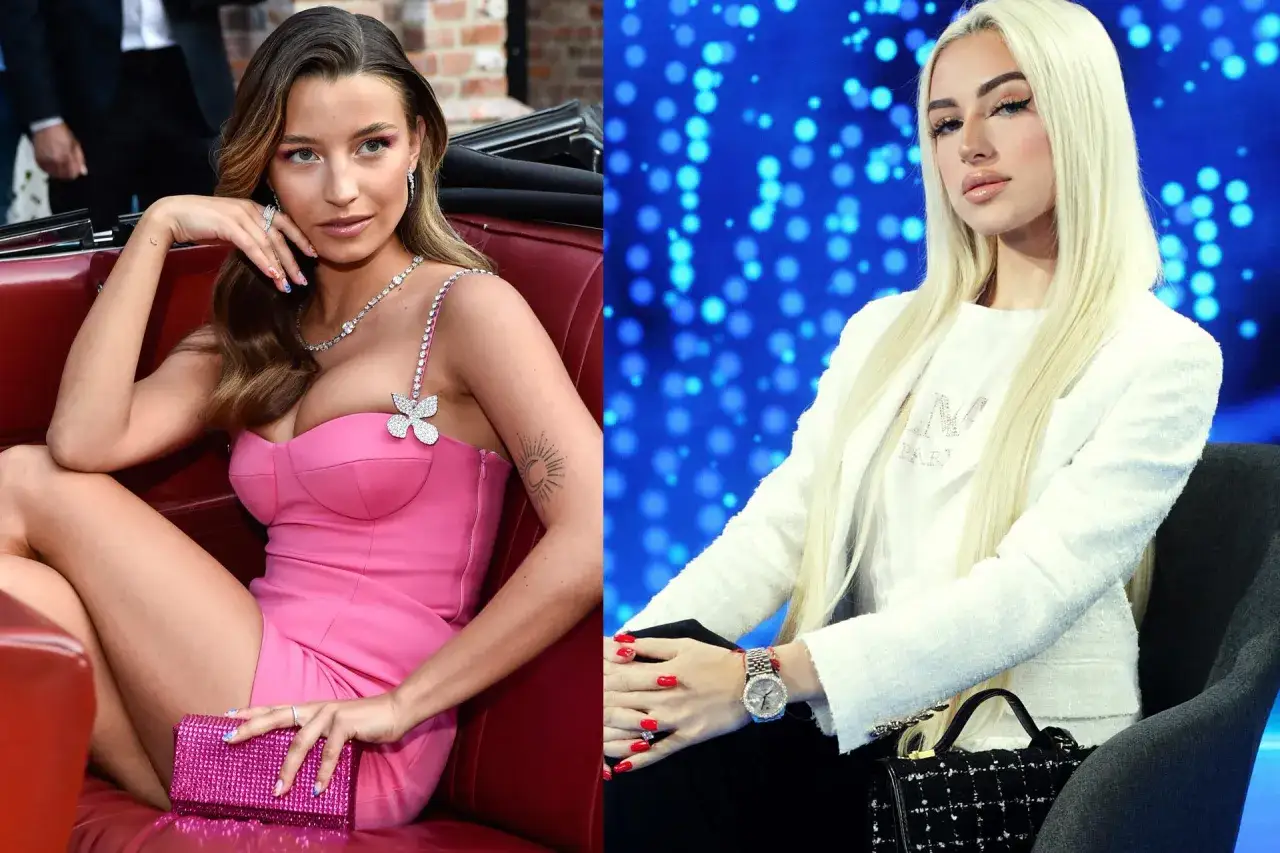 Prawda o pochodzeniu majątku rodziny najbogatszej polskiej it-girl. Dwie kobiety w stylizacjach glamour.