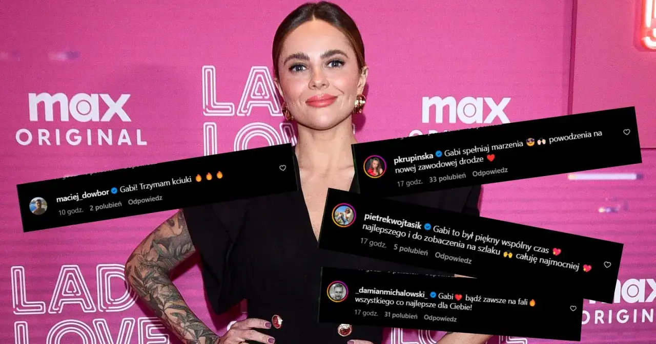 Gwiazda TVN, Gabi, skupia się na Instagramie, bo tam spełnia marzenia. Fani życzą jej powodzenia na nowej drodze.