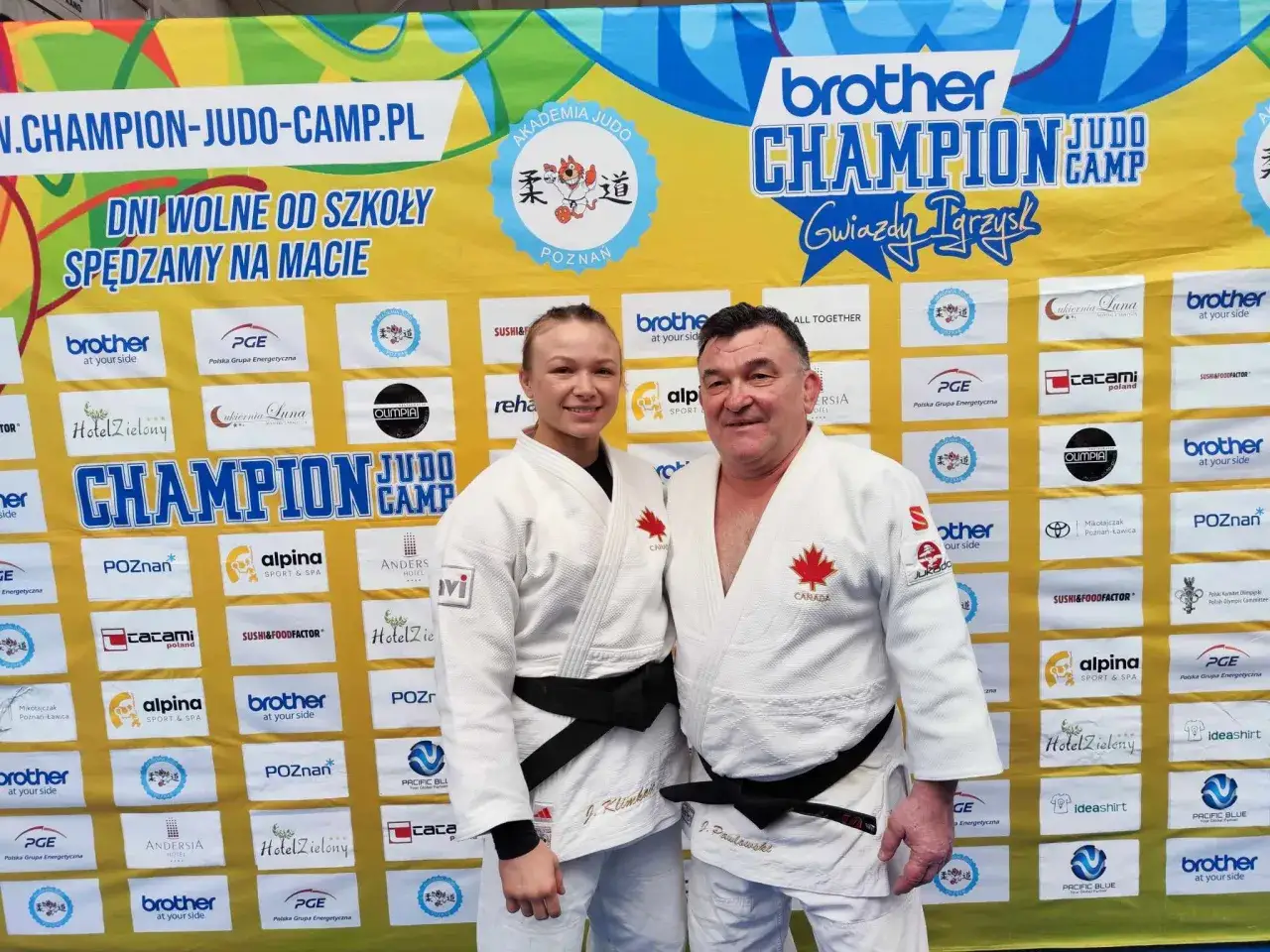 Kto ze świata mediów ma czarny pas w sztukach walki? Trenerzy judo z czarnymi pasami na Champion Judo Camp.